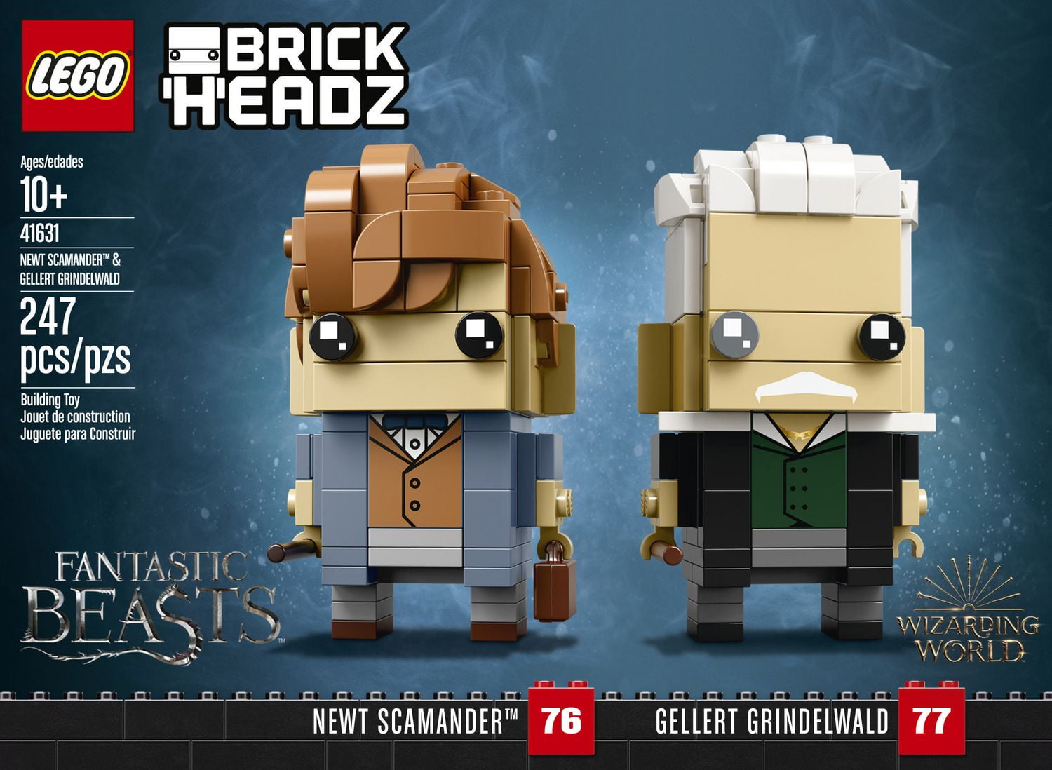 Brickheadz newt hot sale scamander