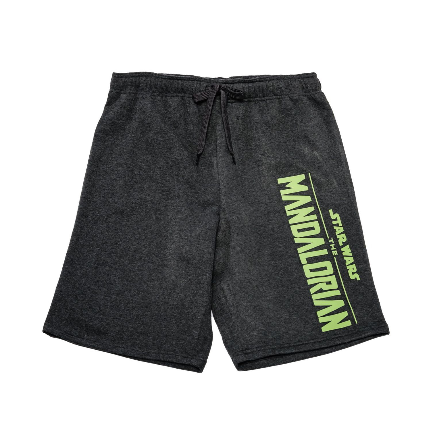 Mens Star Wars The Mandalorian Text Shorts