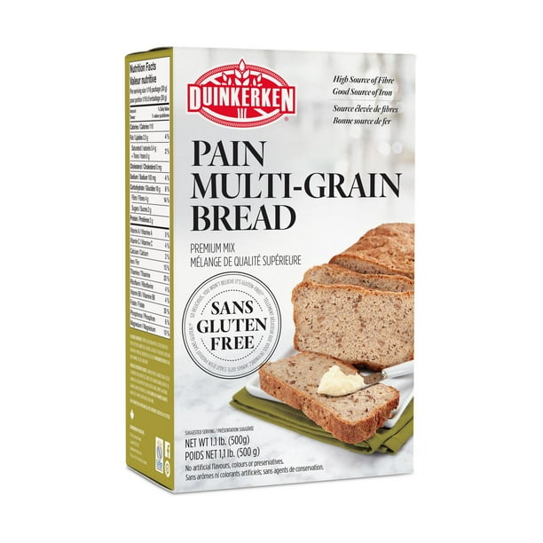 Duinkerken GlutenFree MultiGrain Bread Mix Walmart.ca