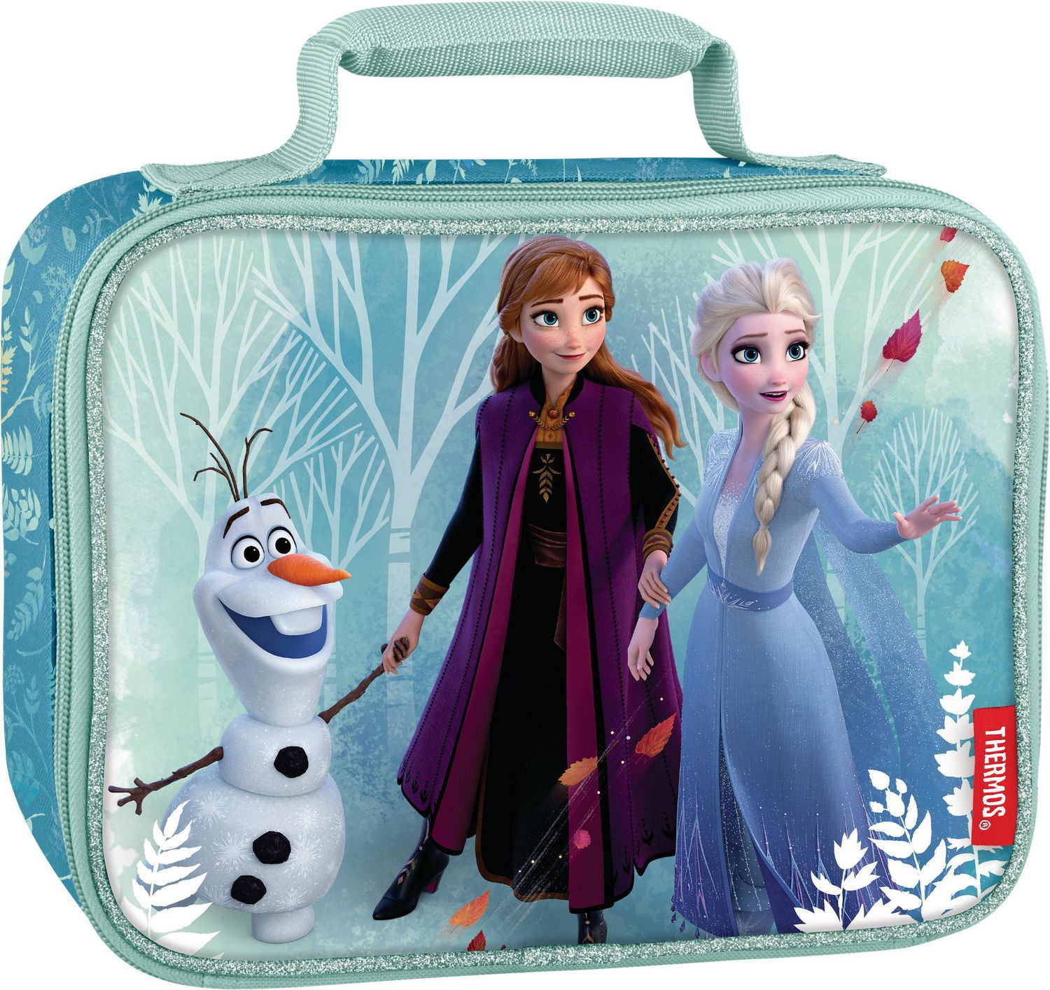 frozen lunch box with thermos