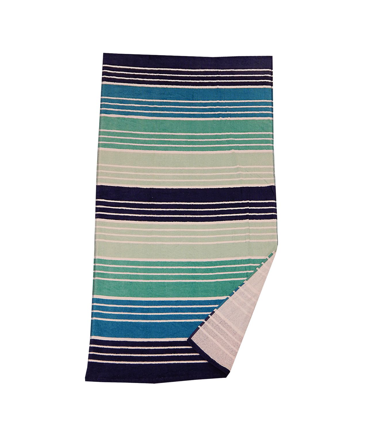 MAINSTAYS PRINTED BEACH TOWEL-- Blue Stripe | Walmart Canada