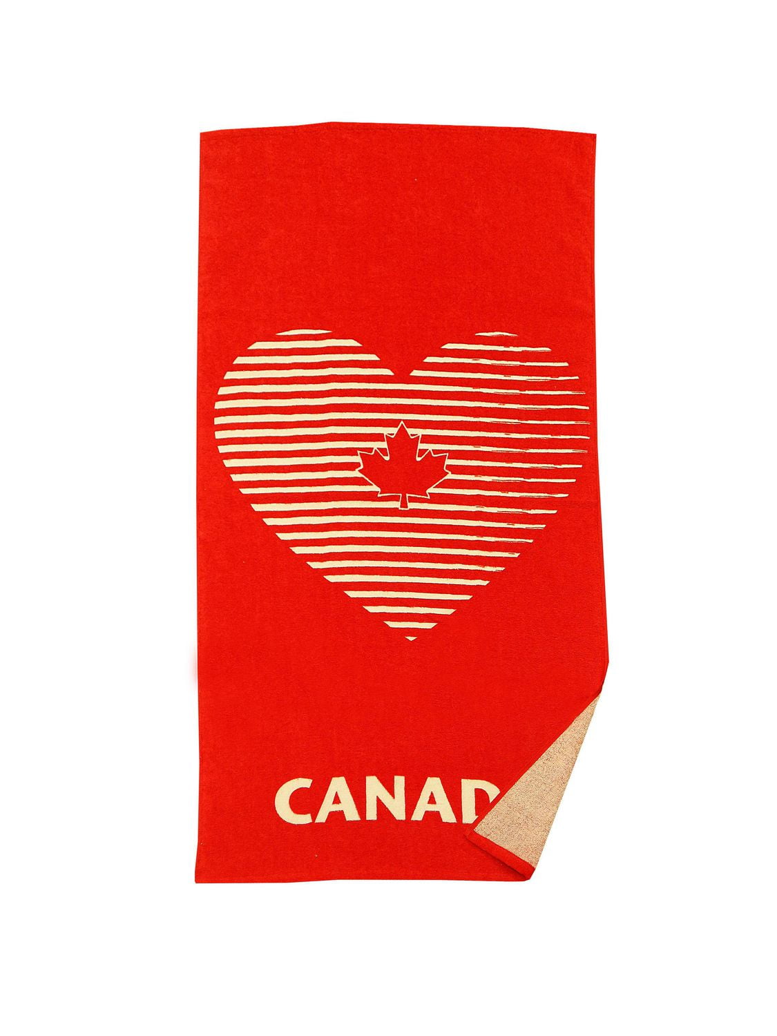 MAINSTAYS PRINTED BEACH TOWEL Canada Red Heart Walmart Canada