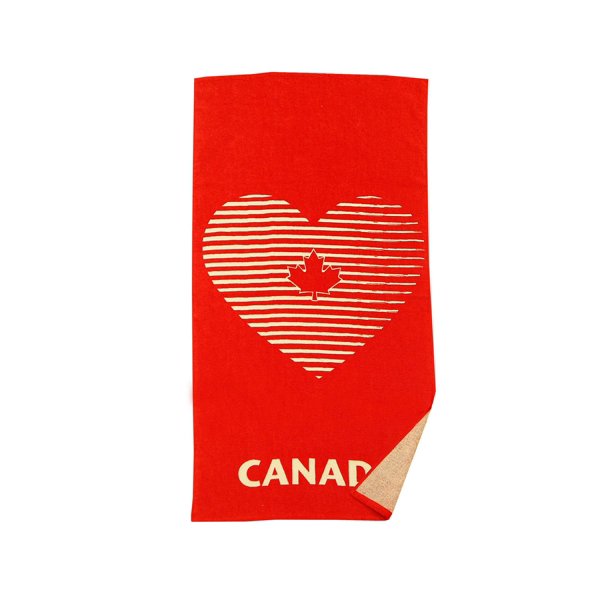 MAINSTAYS PRINTED BEACH TOWEL Canada Red Heart Walmart.ca