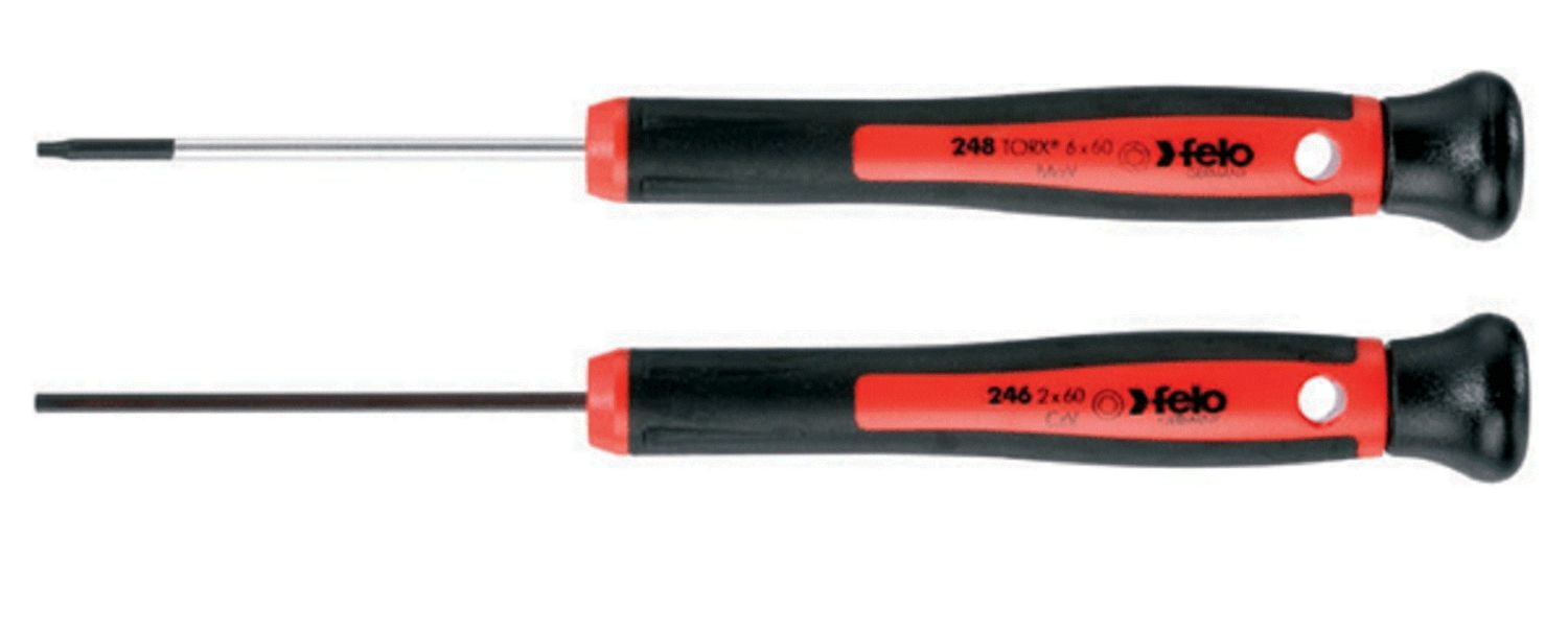 Precision Screwdiver Set 6 pcs. Torx/Hexagonal