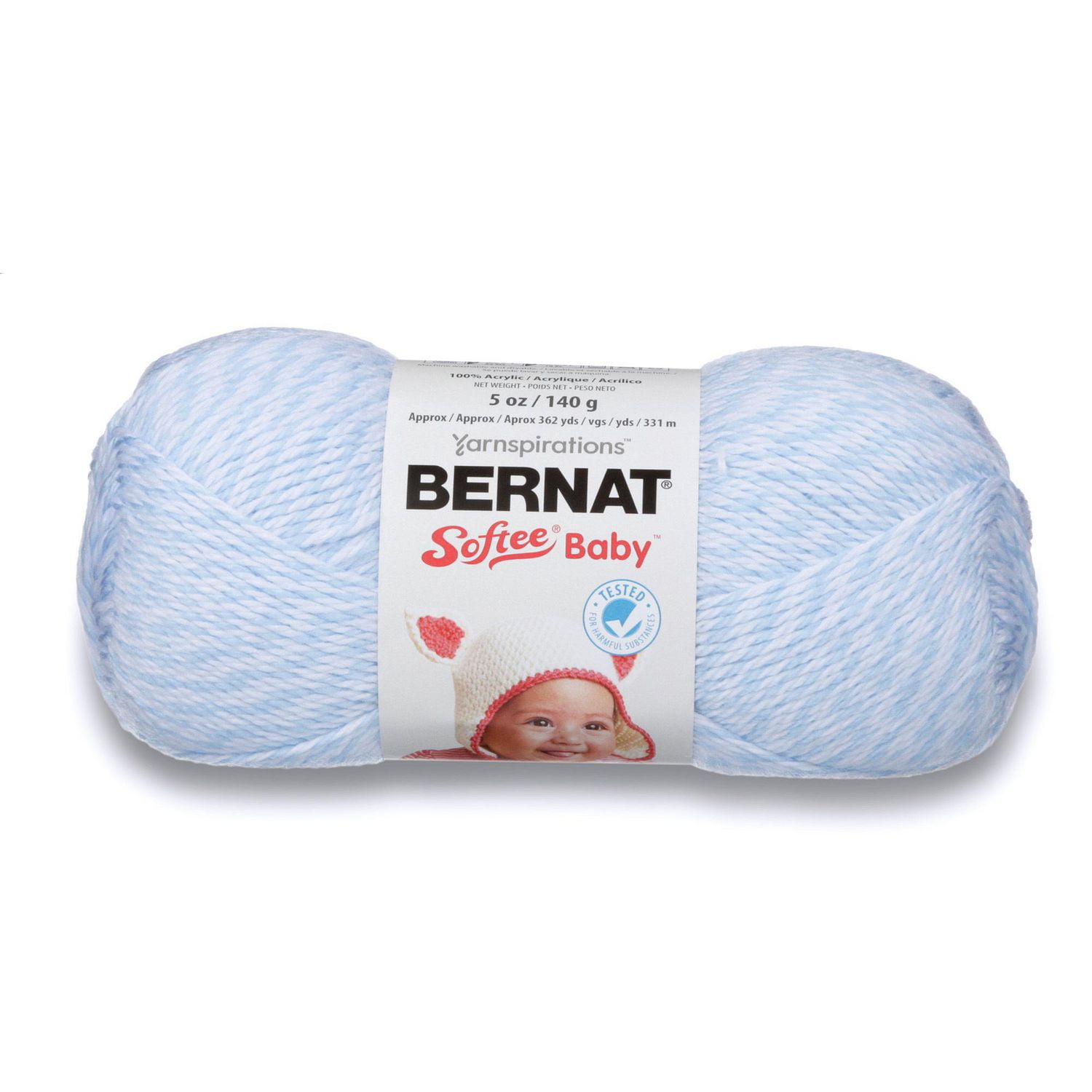 BERNAT SOFTEE BABY YARN (120G/4.25OZ), BABY DENIM MARL Walmart Canada
