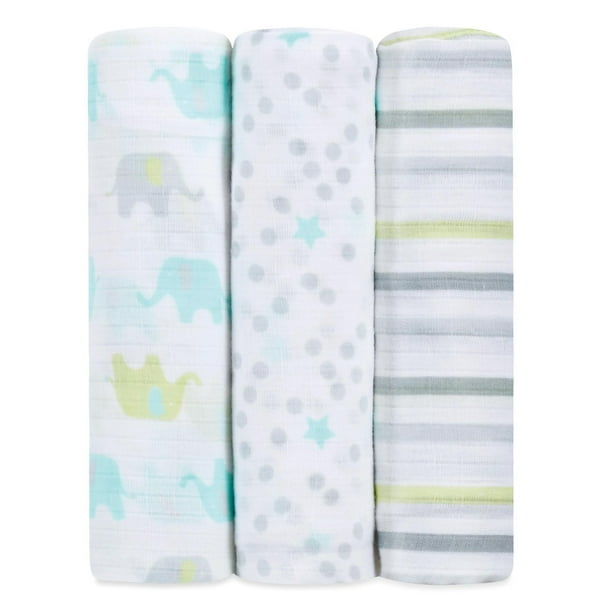 Ideal Baby 3 Pack Swaddles Dreamy Walmart.ca