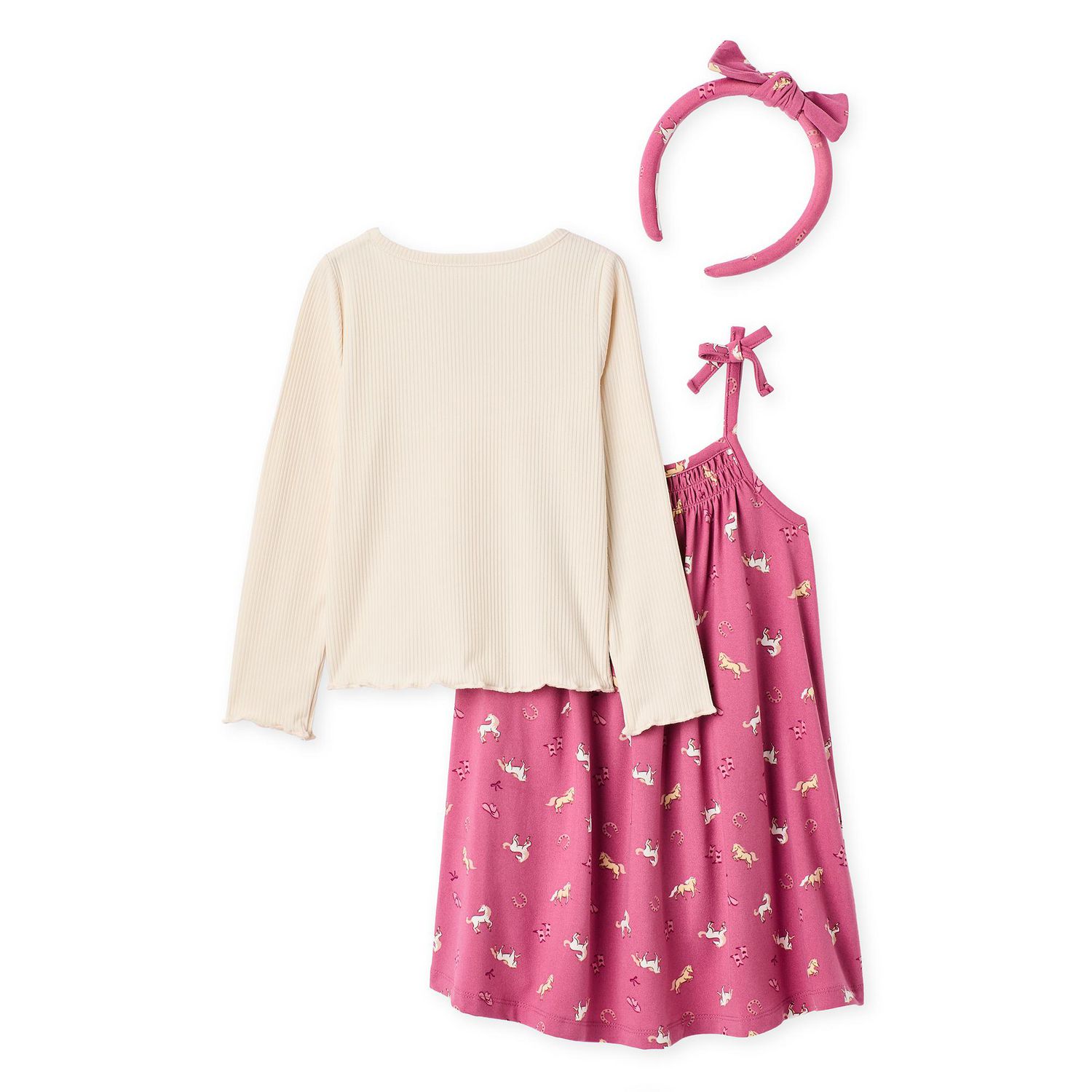 Btween Toddler Girls' Three Piece Dress Set