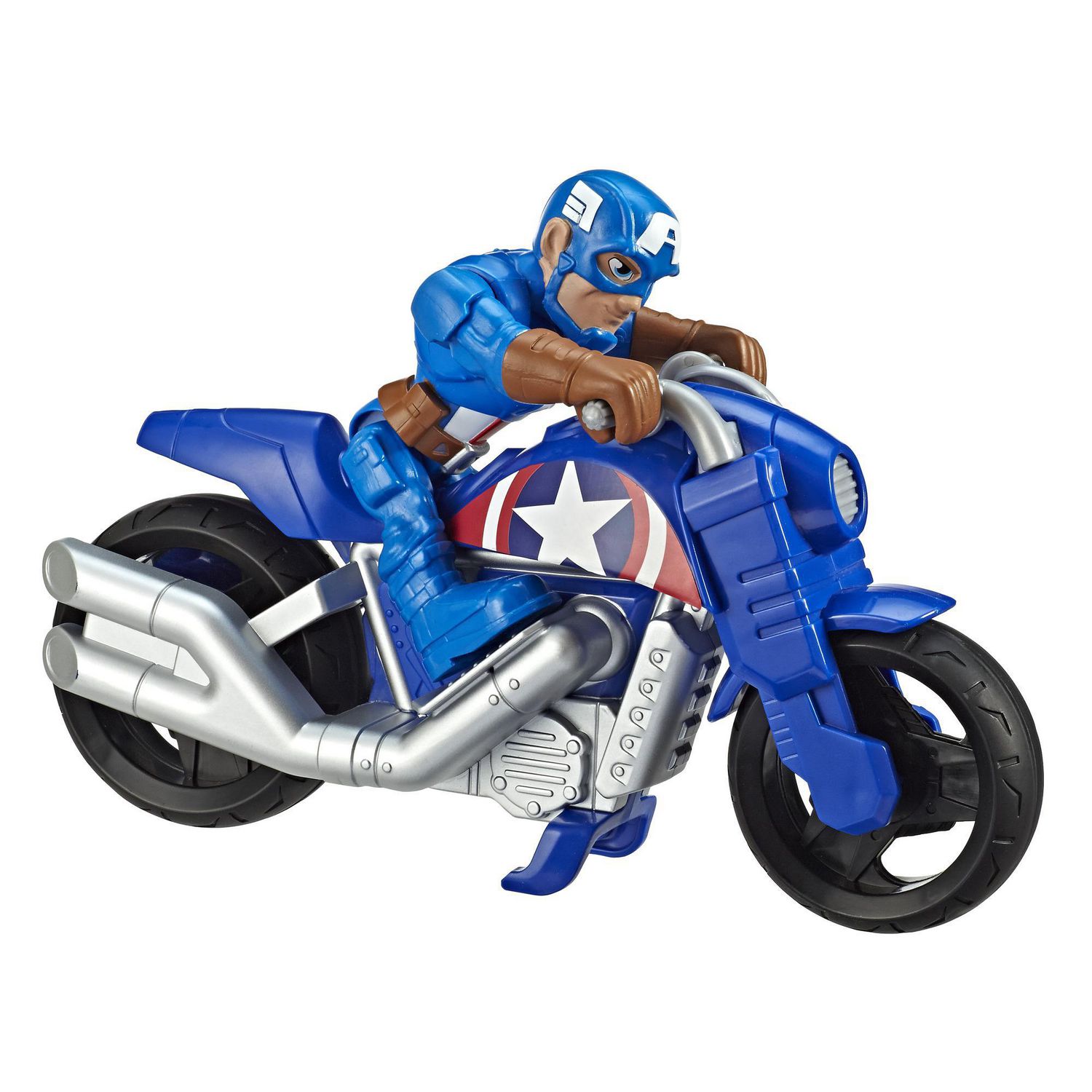 Marvel Super Hero Adventures 5 Inch Figure and Motorbike 3 Pack 3 Year 