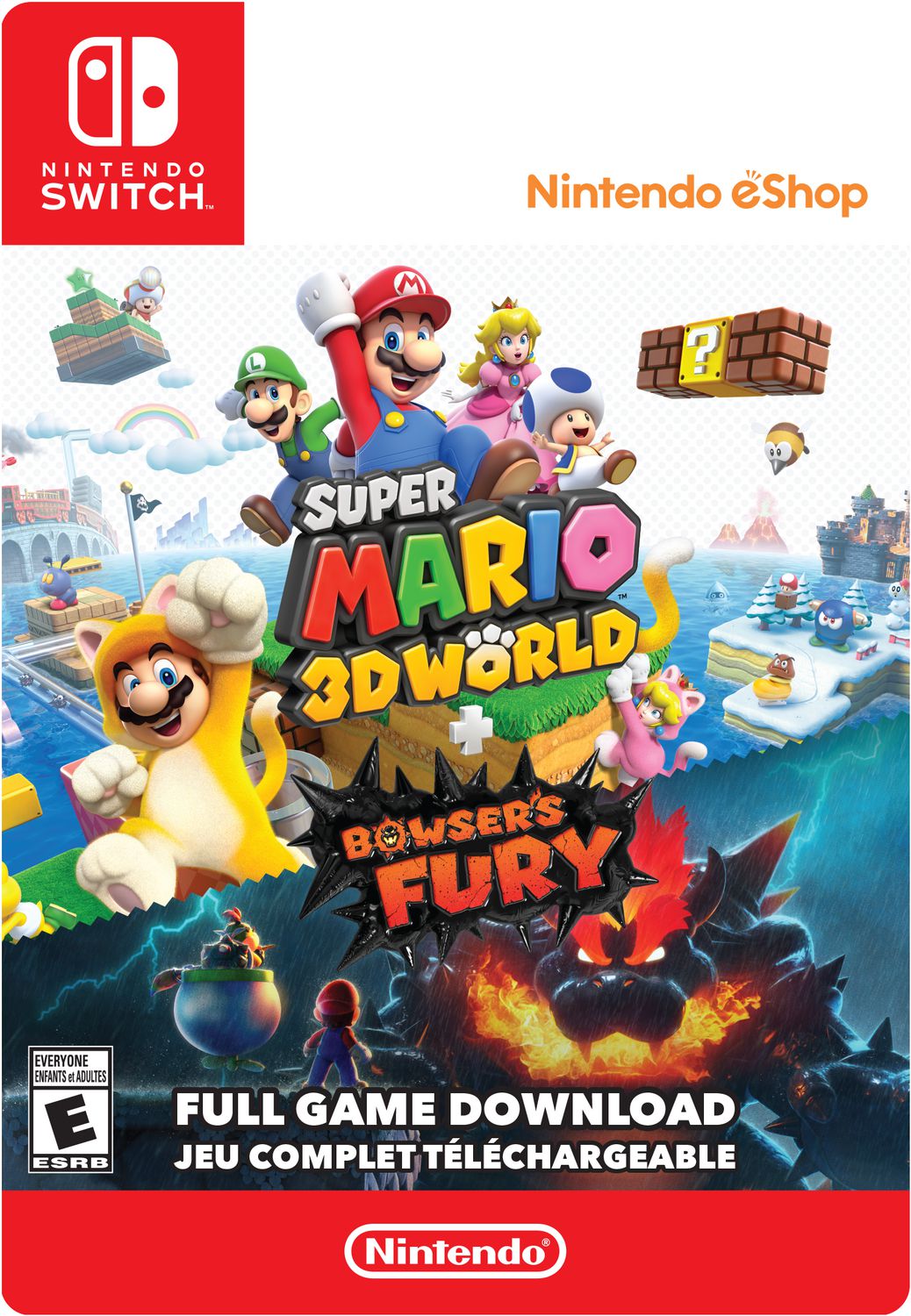 Nintendo Switch Super Mario 3D World + Bowser's Fury