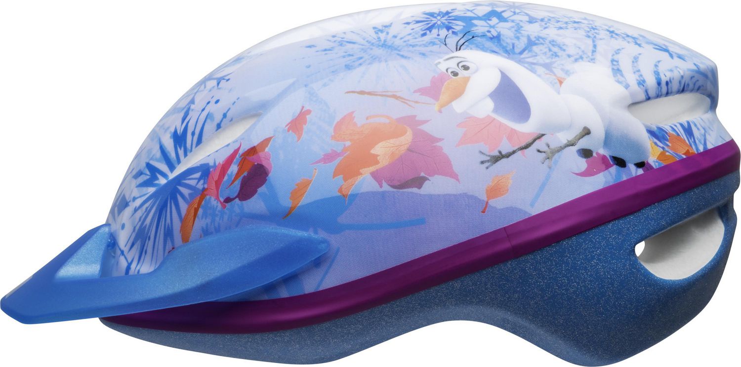 Bell Sports Frozen II Snowflakes Child Bike Helmet Fits sizes 52 56 cm Walmart