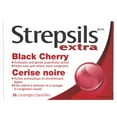 thumbnail image 1 of Strepsils Extra, Effective Pain Relief for Sore Throats, Black Cherry, 1 of 2