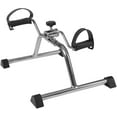 thumbnail image 1 of DMI Lightweight Mini Pedal Exerciser Leg and Arm Peddler, Adjustable Tension, Silver, 1 of 5