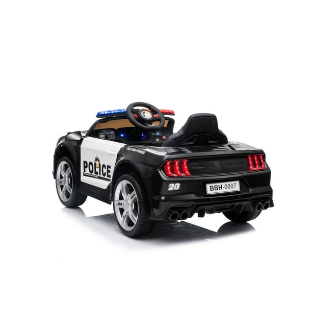 Kool Karz Voiture jouet à chevaucher Police Cruiser 12 V