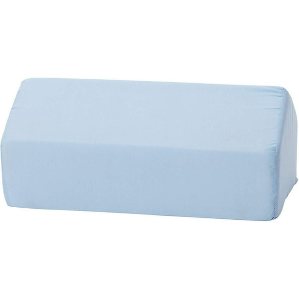 DMI Elevating Leg Rest Cushion Foam Pillow, 17 x 10 x 7 Inches, Blue