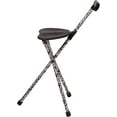 thumbnail image 2 of Switch Sticks Seat Stick, 2-in-1 Walking Cane Seat, Folding, Storm, 2 of 4