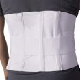 thumbnail image 3 of DMI Adjustable Lumbar Support Back Brace, White, X-Large, 3 of 4