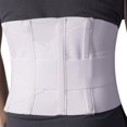 thumbnail image 4 of DMI Adjustable Lumbar Support Back Brace, White, X-Large, 4 of 4