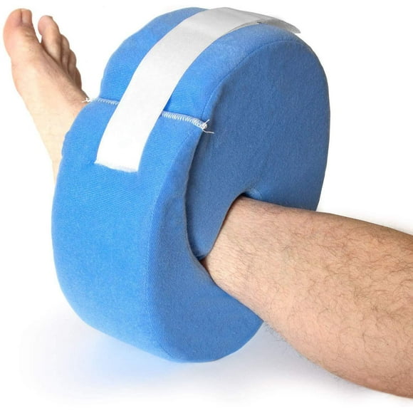 DMI Leg and Foot Elevation Pillow with Adjustable Hook and Loop, Blue