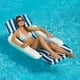 Chaise longue flottante rembourrée SunChaser de Swimline pour piscines – image 1 sur 1
