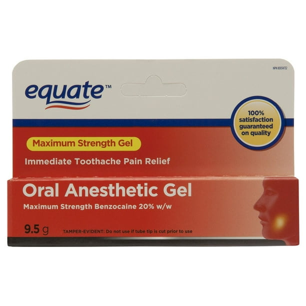 Equate Gel anesthésique oral 9.5g 9,5g