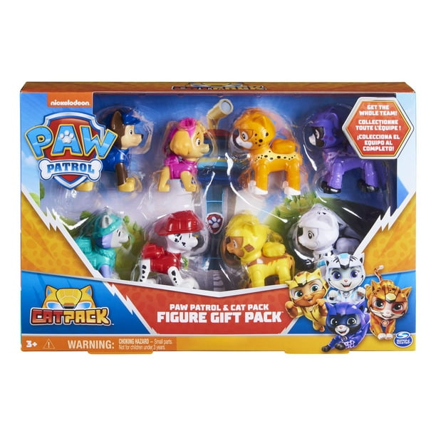  Paw Patrol, Movie Pups Gift Pack with 6 Collectible Toy  Figures, Kids Toys for Ages 3 and up : Toys & Games