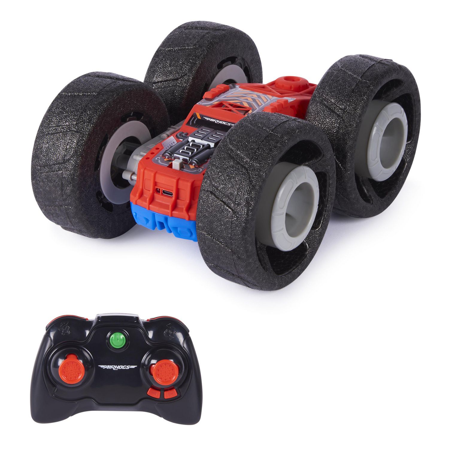 Air Hogs Super Soft, Flippin' Frenzy, 360 Spinning Action, 2-in-1 Stunt  Vehicle Remote Control Car, Kids Toys for Kids and up