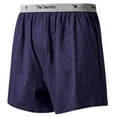 thumbnail image 2 of Yves Martin Men's Solid Boxer Shorts, 2 of 3