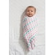Lange d'emmaillotage simple pour bébé en mousseline pretty sweet d'ideal baby by the makers of aden + anais – image 2 sur 4