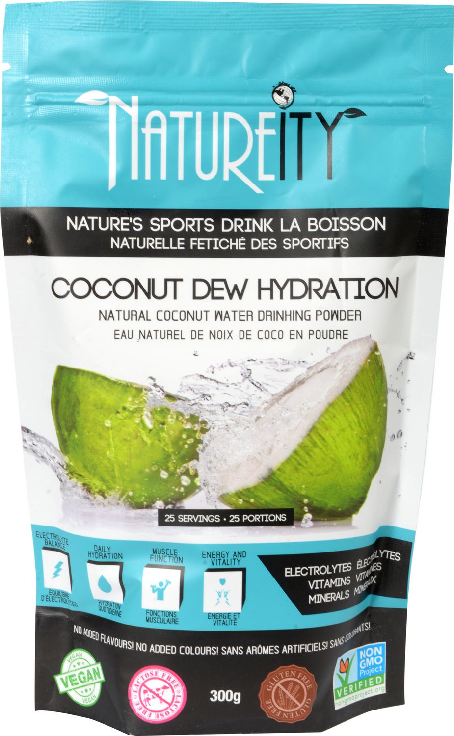 Natureity Coconut Dew Hydration Natural Coconut Water Drinking Powder
