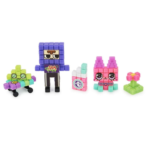  Pixobitz, Exclusive Creator Pack with 522 Water Fuse Beads,  Decos and Accessories, Makes 3D and 2D Creations with No Heat, Arts and  Crafts Kids Toys : Toys & Games
