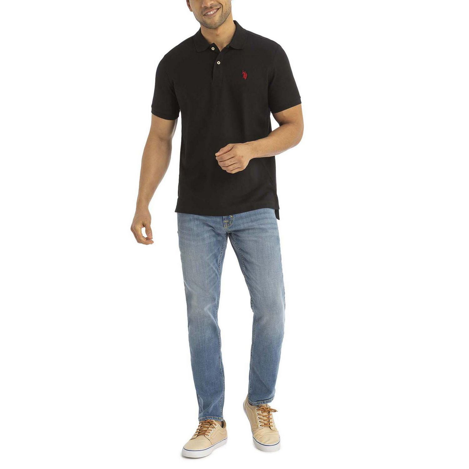 U.S. Polo Assn. Men's Performance Polo, Shirt