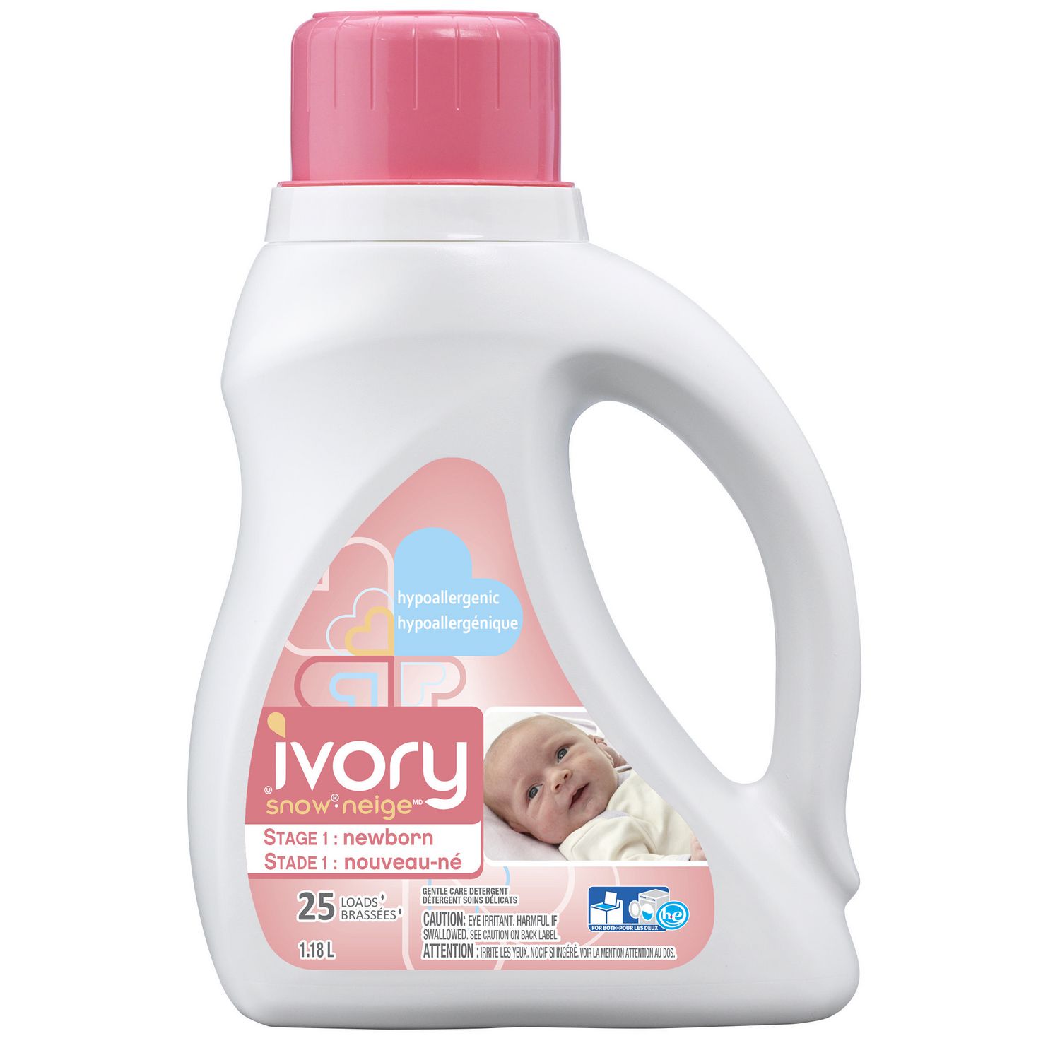 Ivory Snow Stage 1 Newborn Liquid Detergent (HEC) Walmart Canada