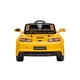 Voiture jouet à enfourcher Kool Karz 12V Chevrolet Camaro 2022 – Jaune – image 5 sur 8