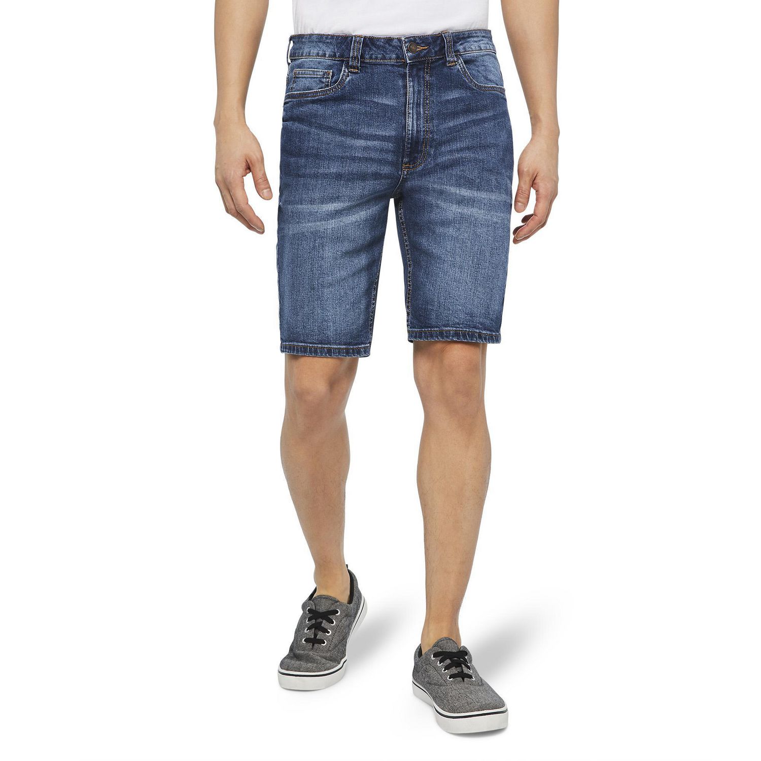George Men's Slim Fit Denim Shorts | Walmart Canada