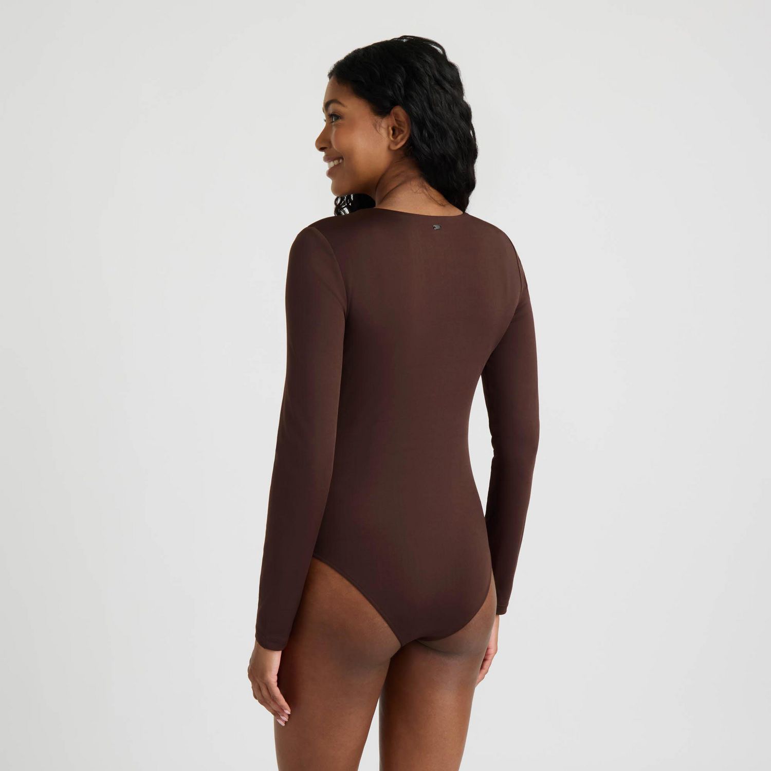 Mexx Body à manches longues et col rond pour femmes