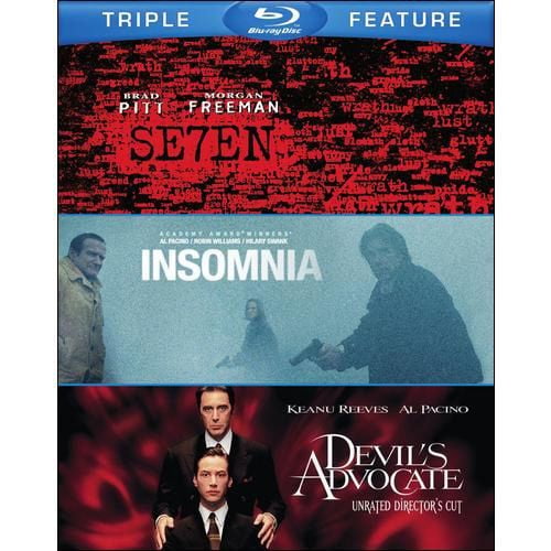 Seven / The Devil's Advocate / Insomnia (Blu-ray)