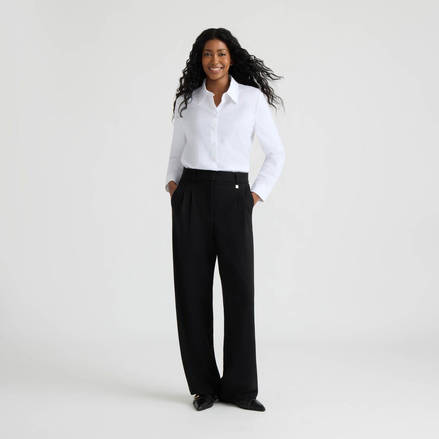 Chemise en popeline pour femme Mexx