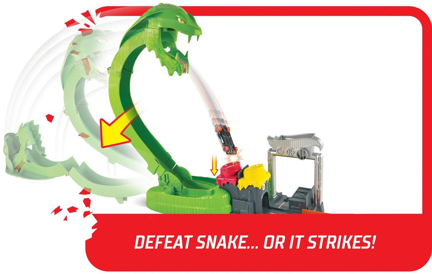 Hot Wheels Toxic Snake Strike