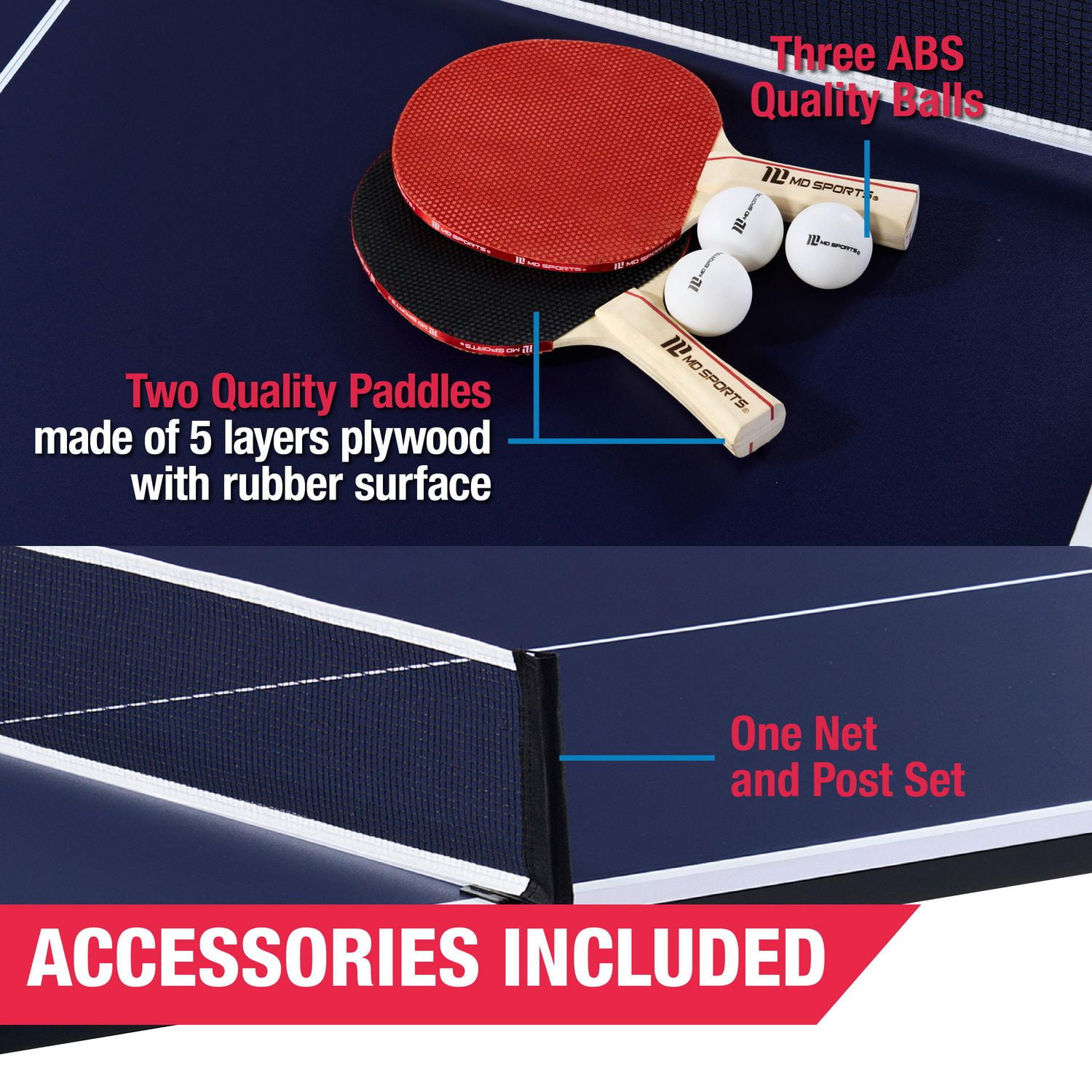 Md sports deals ping pong table