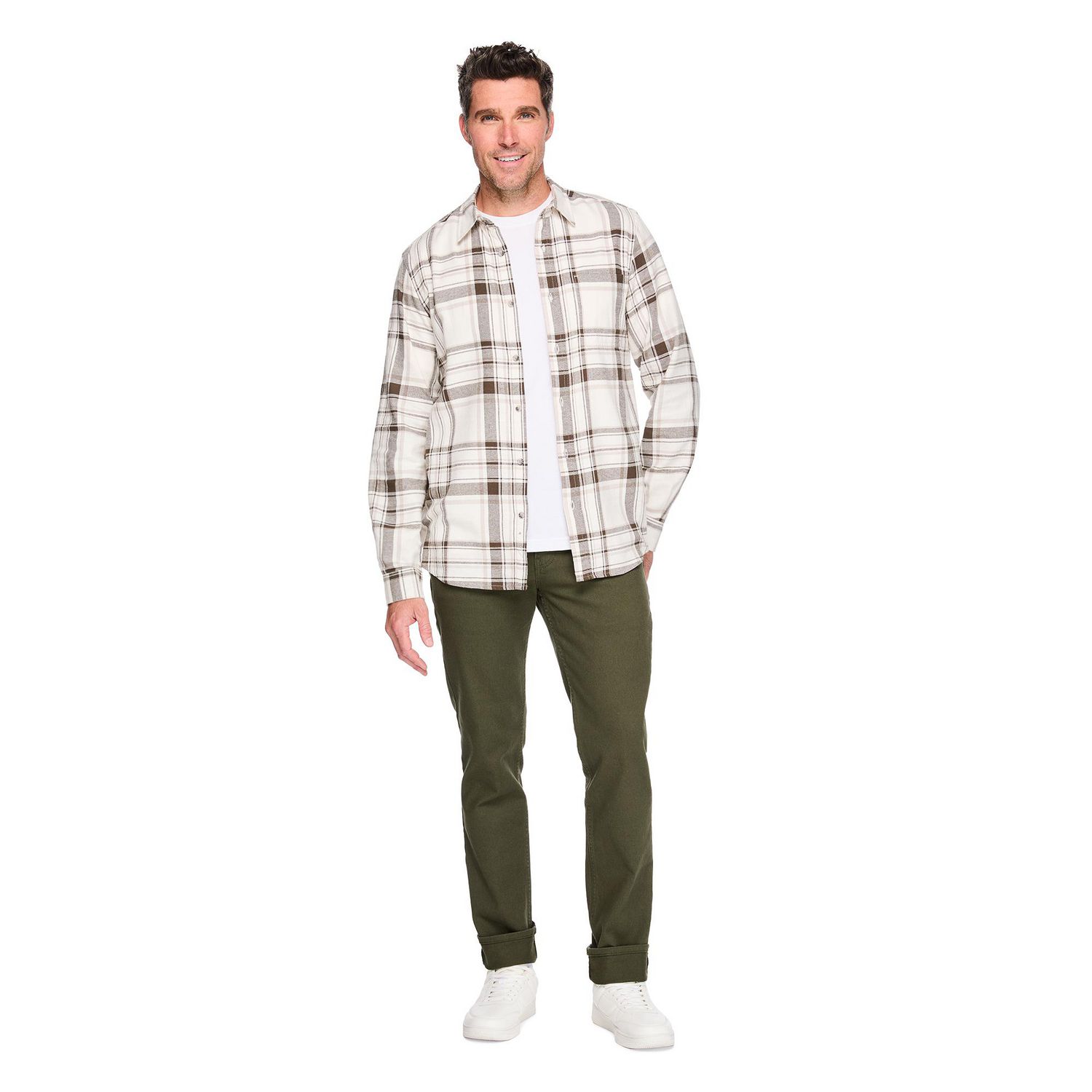 Chemise en flanelle George pour hommes