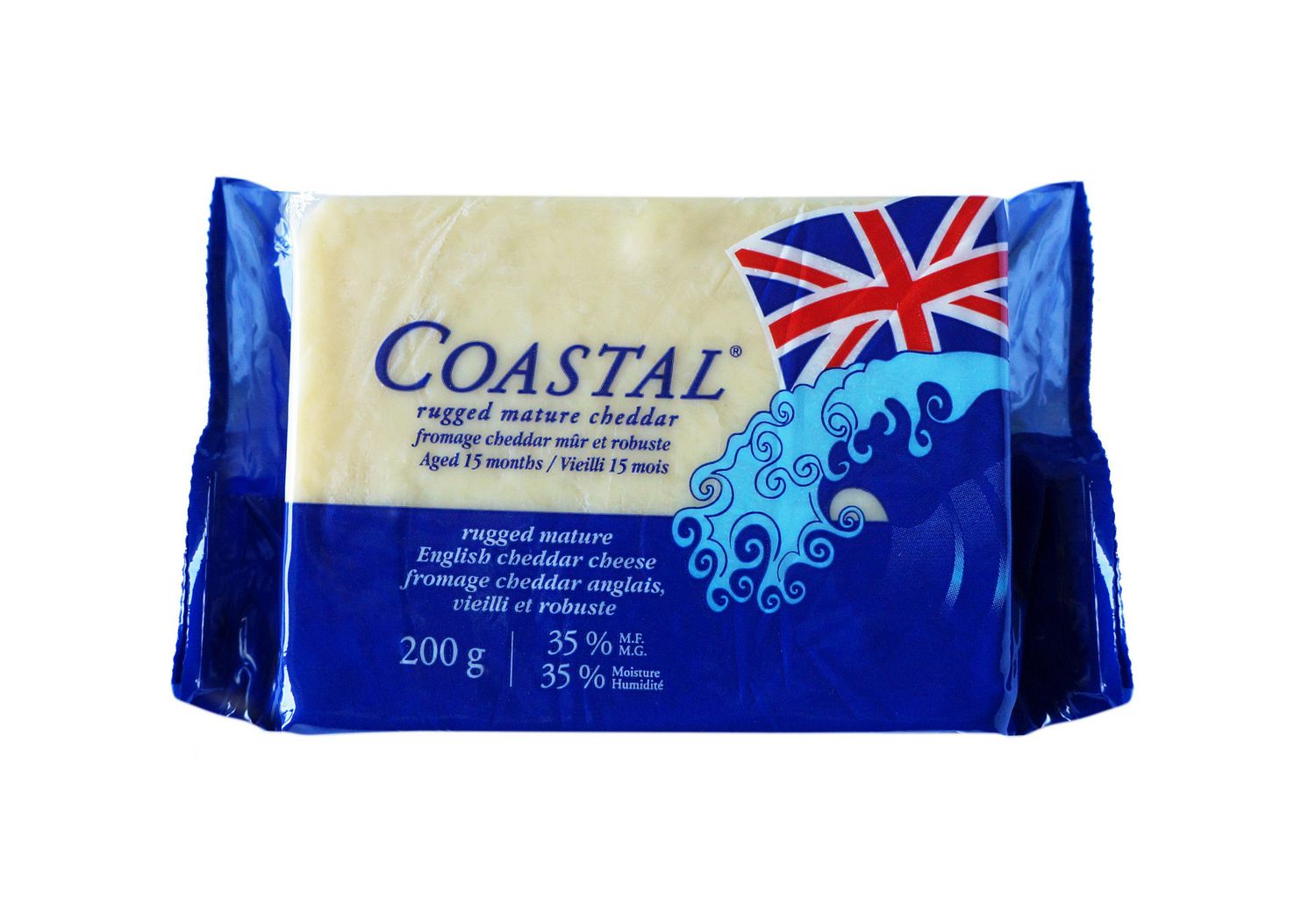 Coombe Castle Coastal Rugged Mature Cheddar