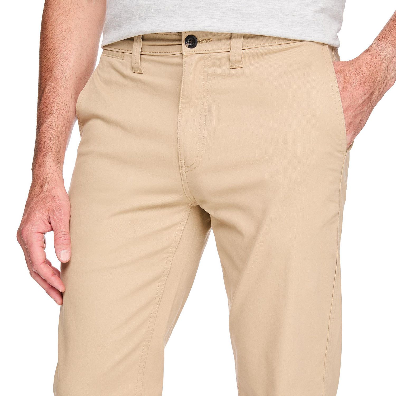 Pantalon en coutil coupe droite George pour hommes