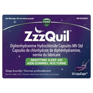 Vicks ZzzQuil Nighttime Sleep-Aid LiquiCaps