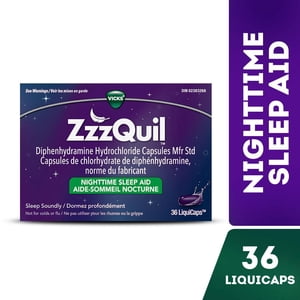 Vicks ZzzQuil Nighttime Sleep-Aid LiquiCaps