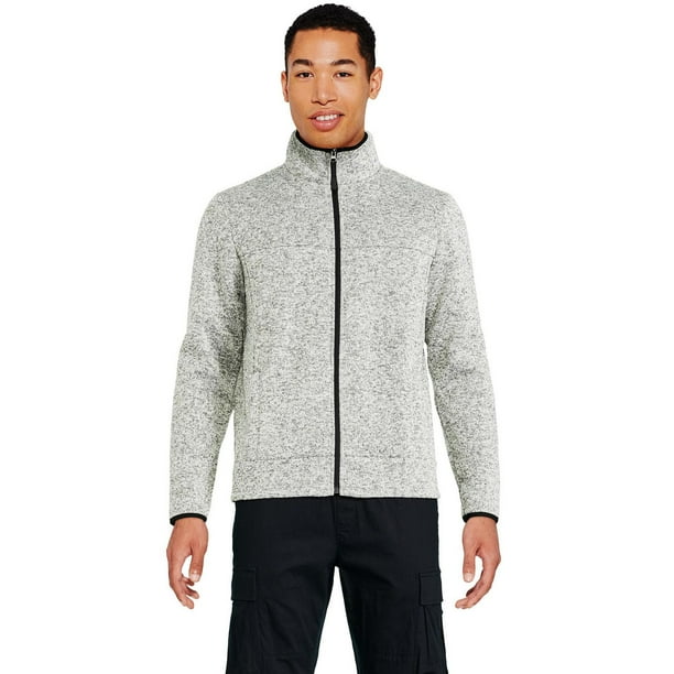 George Men's Sweater Fleece Jacket 