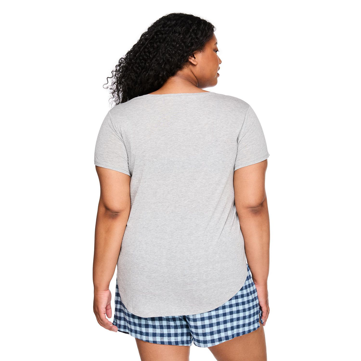 T-shirt de nuit avec encolure dégagée George Plus pour femmes