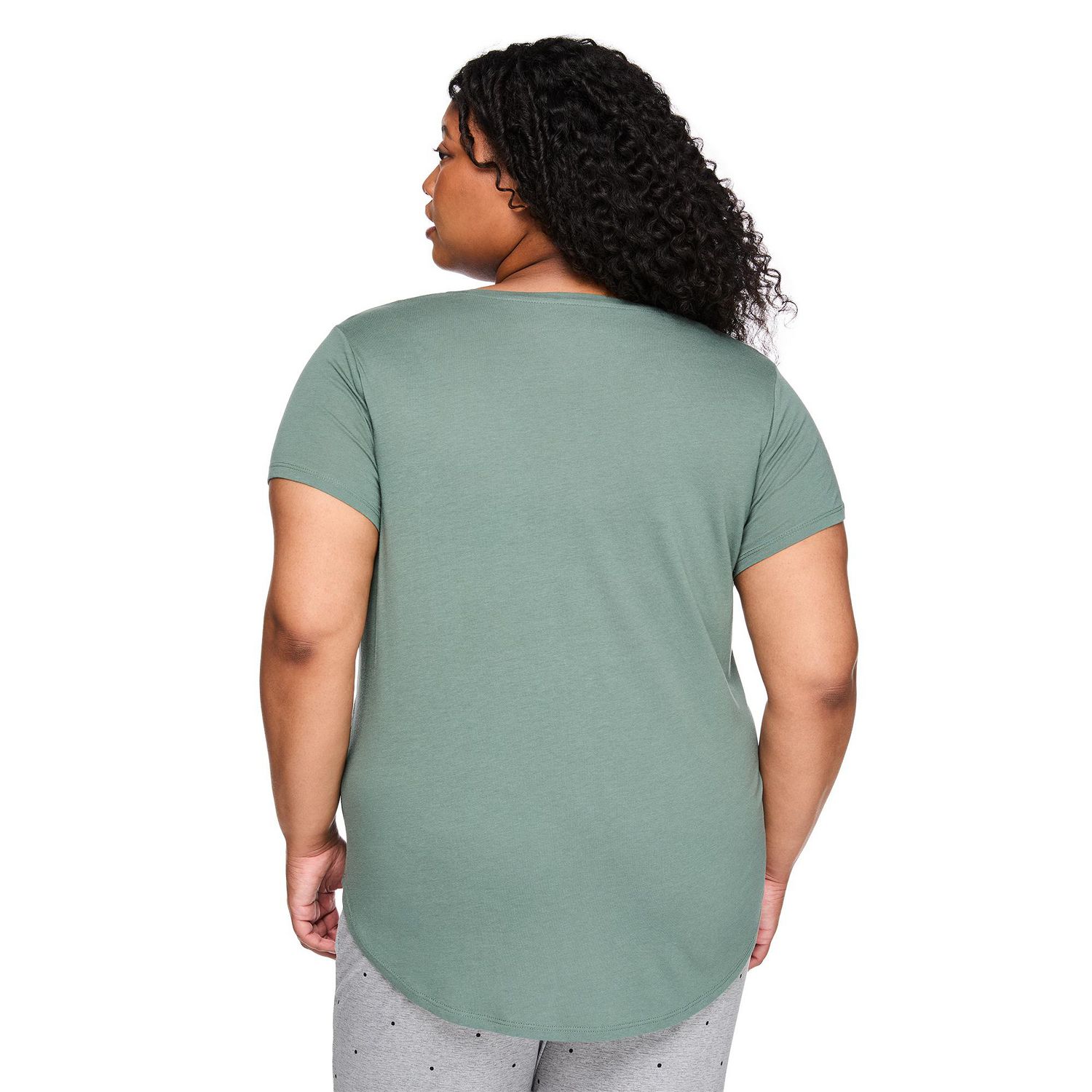 George Women's Plus Scoop-Neck Sleep T-Shirt