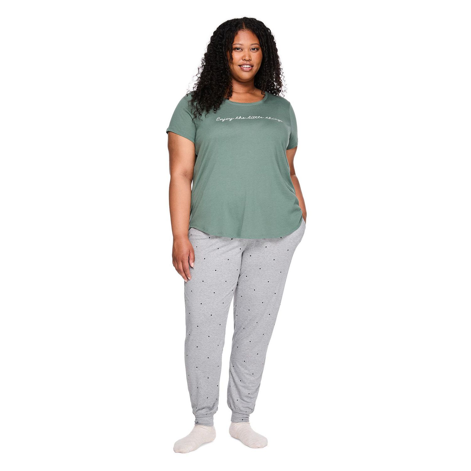 George Women's Plus Scoop-Neck Sleep T-Shirt