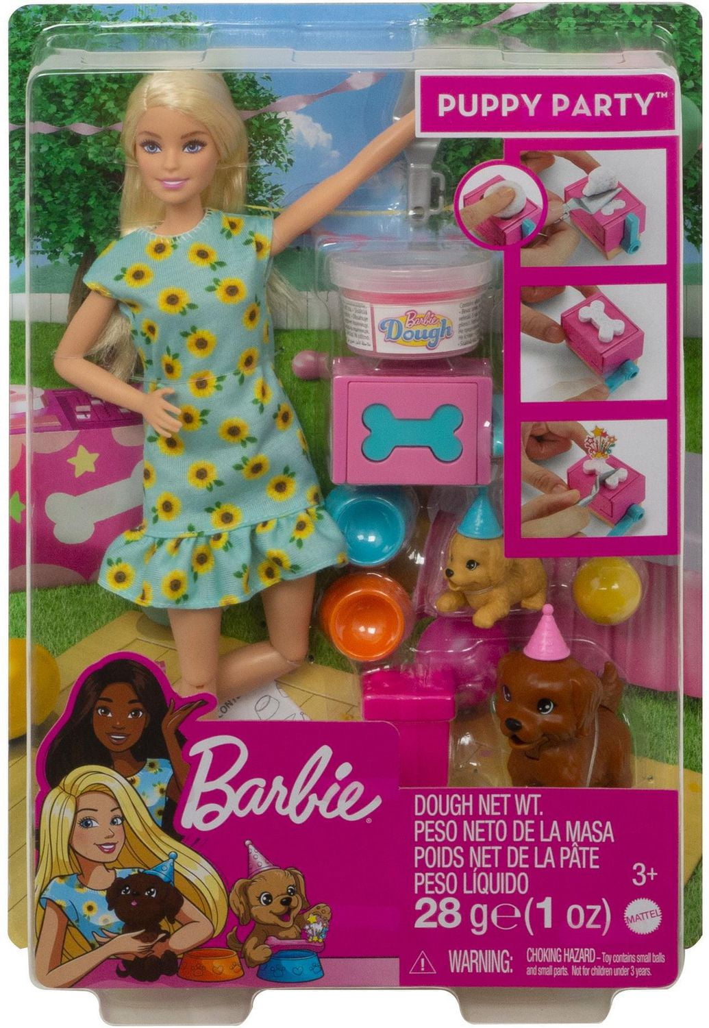 Barbie best sale puppy playset