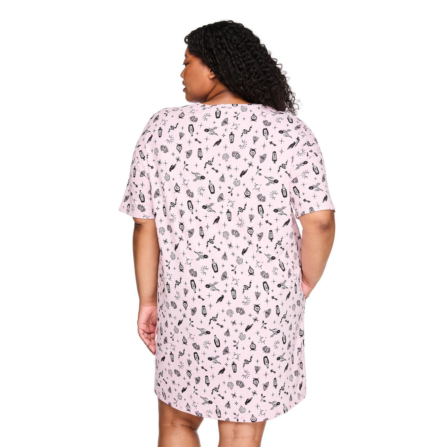 Chemise de nuit imprimée George Pluspour femmes
